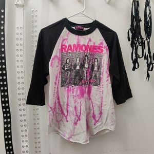 Revamped Ramones Baseball Tee